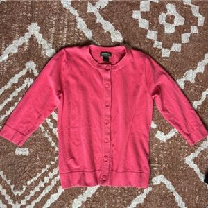 Eddie Bauer early 2000’s Pink Cardigan